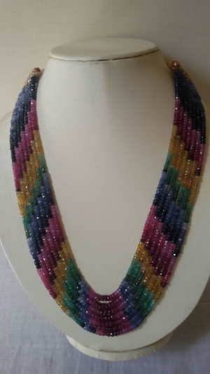 Manufacturers Exporters and Wholesale Suppliers of Gemstone Necklace Jaipur Rajasthan
