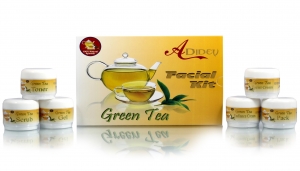 Manufacturers Exporters and Wholesale Suppliers of Adidev Herbals Green Tea Facial Kit Jabalpur Madhya Pradesh