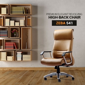 Manufacturers Exporters and Wholesale Suppliers of HOF Premium Elegant Revolving High Back Chair - Zeba - 541 Ahmedabad Gujarat