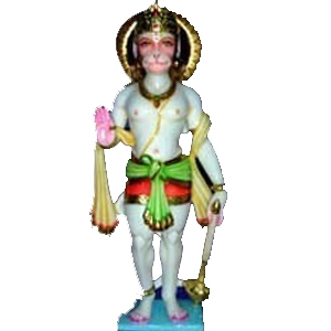 Manufacturers Exporters and Wholesale Suppliers of Hanuman Marble Statue Jaipur Rajasthan