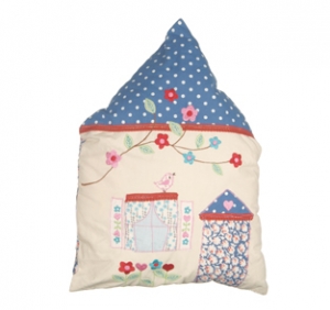 Hut Patch Cushion Cover