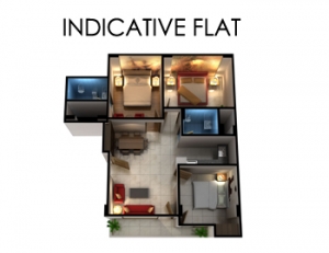 Service Provider of INDICATIVE FLAT Noida Uttar Pradesh 