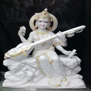 Manufacturers Exporters and Wholesale Suppliers of Maa Saraswati Marble Moorti Statue Faridabad Haryana