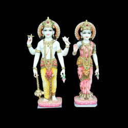 Manufacturers Exporters and Wholesale Suppliers of Marble Lakshmi Narayan Statue Jaipur  Rajasthan