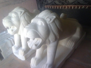 Manufacturers Exporters and Wholesale Suppliers of Marble Tiger Statue Alwar Rajasthan