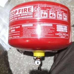 Manufacturers Exporters and Wholesale Suppliers of Modular (Ceiling Mounted) Automatic Fire Extinguishers Gurgaon Haryana