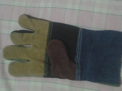 Manufacturers Exporters and Wholesale Suppliers of Multi Colour Split Leather Gloves Chennai Tamil Nadu