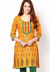 Manufacturers Exporters and Wholesale Suppliers of Printed Kurti Ahmedabad Gujarat