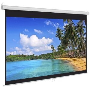 Manufacturers Exporters and Wholesale Suppliers of Pull Down Manual Projector Screen New Delhi Delhi