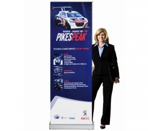 Manufacturers Exporters and Wholesale Suppliers of Roll Up Banner Stand Hyderabad Andhra Pradesh