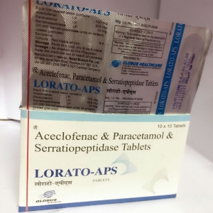 Manufacturers Exporters and Wholesale Suppliers of Serratiopeptidase With Aceclofenac And Paracetamol Surat Gujarat