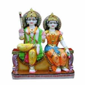 Manufacturers Exporters and Wholesale Suppliers of Shri Ram Sita Marble Moorti Statue Faridabad Haryana