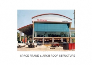 Manufacturers Exporters and Wholesale Suppliers of Space Frame & Arch Roof Structure Bangalore Karnataka