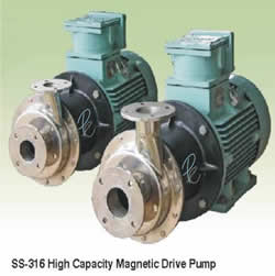 Manufacturers Exporters and Wholesale Suppliers of Stainless Steel Magnetic Driven Pumps Vadodara Gujarat