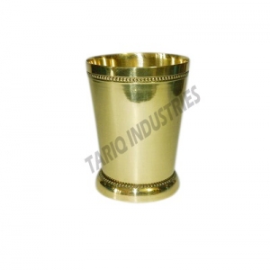 Manufacturers Exporters and Wholesale Suppliers of BRASS JULEP CUP 11 OZ SMOOTH GOLD PLATED Moradabad Uttar Pradesh