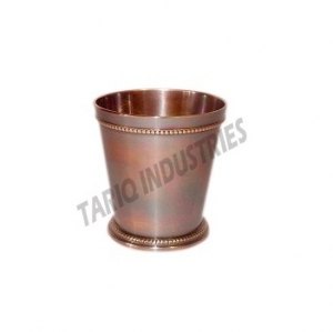 Manufacturers Exporters and Wholesale Suppliers of BRASS JULEP CUP 05 OZ SMOOTH COPPER ANTIQUE Moradabad Uttar Pradesh