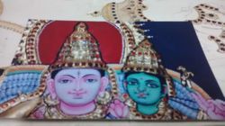 Manufacturers Exporters and Wholesale Suppliers of Tanjore Lakshmi Paintings And Drawing Chennai Tamil Nadu