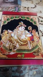 Manufacturers Exporters and Wholesale Suppliers of Tanjore Painting Drawing Krishanan Chennai Tamil Nadu