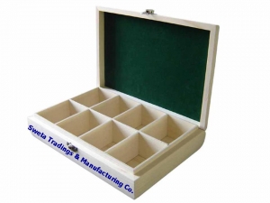 Manufacturers Exporters and Wholesale Suppliers of 8 compartment wood box Navi Mumbai Maharashtra