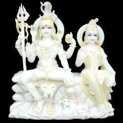 Manufacturers Exporters and Wholesale Suppliers of White Marble Shiv Ji Statue Jaipur  Rajasthan