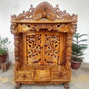 Manufacturers Exporters and Wholesale Suppliers of Wooden Temple Gondia Maharashtra
