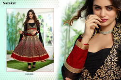 Manufacturers Exporters and Wholesale Suppliers of Designer Embroidery Suit Surat Gujarat