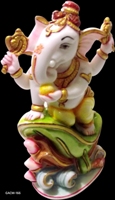 Manufacturers Exporters and Wholesale Suppliers of Marble Angry Ganesh Jaipur Rajasthan