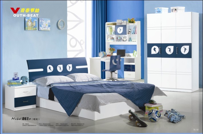 Manufacturers Exporters and Wholesale Suppliers of MDF Teenage Kids Bedroom Furniture Set Foshan Guangdong
