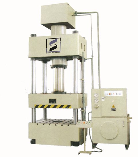 Manufacturers Exporters and Wholesale Suppliers of Piller Type Hydraulic press Machine Rajkot Gujarat