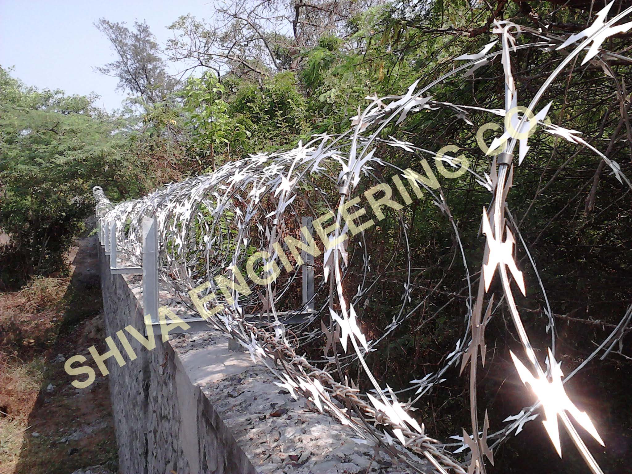 Manufacturers Exporters and Wholesale Suppliers of Concertina Barbed wire KOLKATA West Bengal