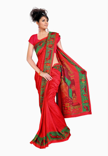 Manufacturers Exporters and Wholesale Suppliers of Casual saree SURAT Gujarat