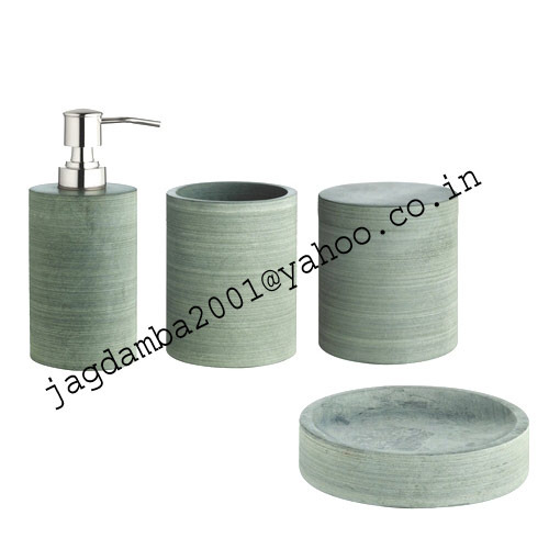 Manufacturers Exporters and Wholesale Suppliers of Soapstone Bathroom Accessories Agra Uttar Pradesh
