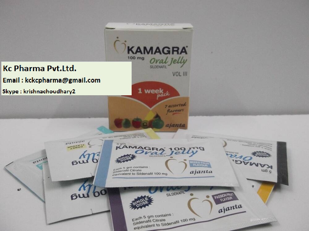 Kamagraa Oral Jelly Manufacturer,Kamagraa Oral Jelly Exporter,Supplier