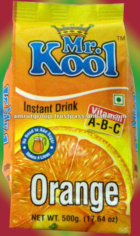 Manufacturers Exporters and Wholesale Suppliers of Orange Instant fruit Drink powder Ahmedabad Gujarat