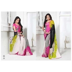 Manufacturers Exporters and Wholesale Suppliers of Fancy Party Wear Saree Surat Gujarat