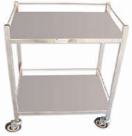 Manufacturers Exporters and Wholesale Suppliers of Instrument Trolley 18 x 24 S S New Delhi Delhi