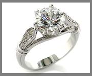 Manufacturers Exporters and Wholesale Suppliers of Female Engagement Ring New Delhi Delhi