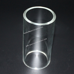 Clear Quartz Glass Cylinder Tube
