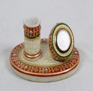 Manufacturers Exporters and Wholesale Suppliers of Marble Pen Stand Indore Madhya Pradesh
