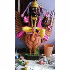 Manufacturers Exporters and Wholesale Suppliers of Shani Dev Black Statue Faridabad Haryana