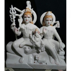 Manufacturers Exporters and Wholesale Suppliers of Shiv Parivar Idol/Statue/Murti Faridabad Haryana
