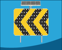 Manufacturers Exporters and Wholesale Suppliers of Solar Road Chevrons hyderabad Andhra Pradesh