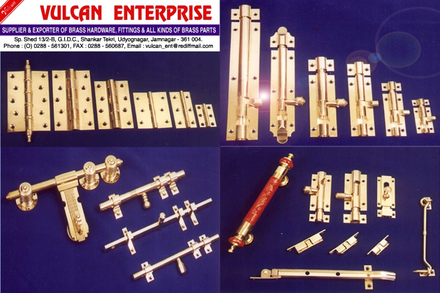 Manufacturers Exporters and Wholesale Suppliers of BRASS HARDWARE hyderabad Andhra Pradesh