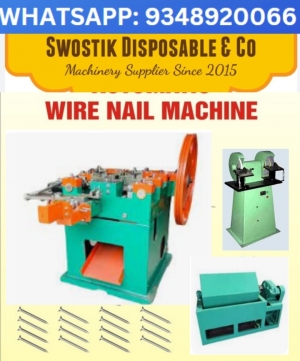 Manufacturers Exporters and Wholesale Suppliers of WIRE NAIL MAKING MACHINE jagatsinghpur Orissa