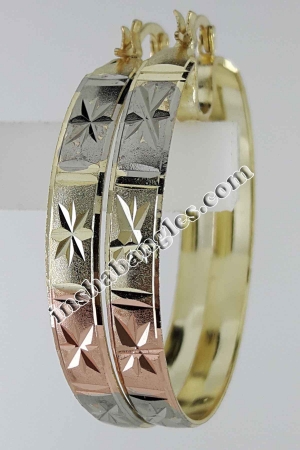 Manufacturers Exporters and Wholesale Suppliers of 3 Tone U Earring Mumbai Maharashtra Manufacturers Exporters and Wholesale Suppliers of 3 Tone U Earring Mumbai Maharashtra