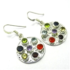 Manufacturers Exporters and Wholesale Suppliers of 925 silver gemstone earring Jaipur Rajasthan