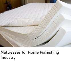Manufacturers Exporters and Wholesale Suppliers of Mattresses for Home Furnishing Industry Mumbai Maharashtra