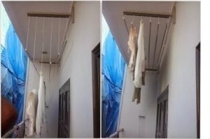 Manufacturers Exporters and Wholesale Suppliers of Single rod operated Pulley System cloth drying hanger in your city NAGPUR Maharashtra Manufacturers Exporters and Wholesale Suppliers of Single rod operated Pulley System cloth drying hanger in your city NAGPUR Maharashtra