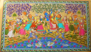Manufacturers Exporters and Wholesale Suppliers of Palm Leaf and Tassar silk Paintings Bhubaneswar Orissa