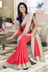 Manufacturers Exporters and Wholesale Suppliers of Party Wear Sarees Surat Gujarat
